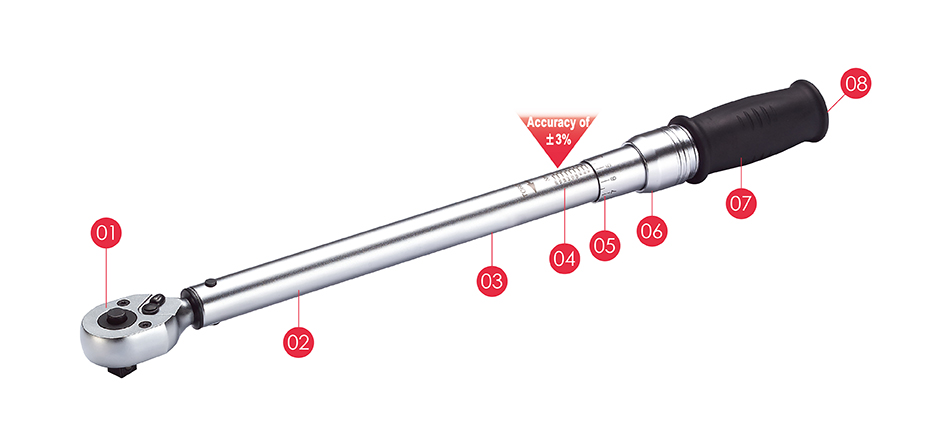 62 Adjustable Torque Wrench | Torque-Tech : Ideal Adjustable Torque ...